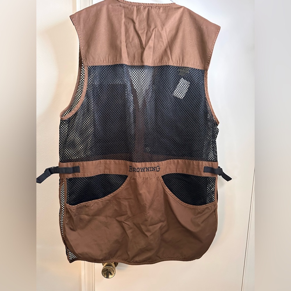 Browning Brown and Black Outdoor Vest